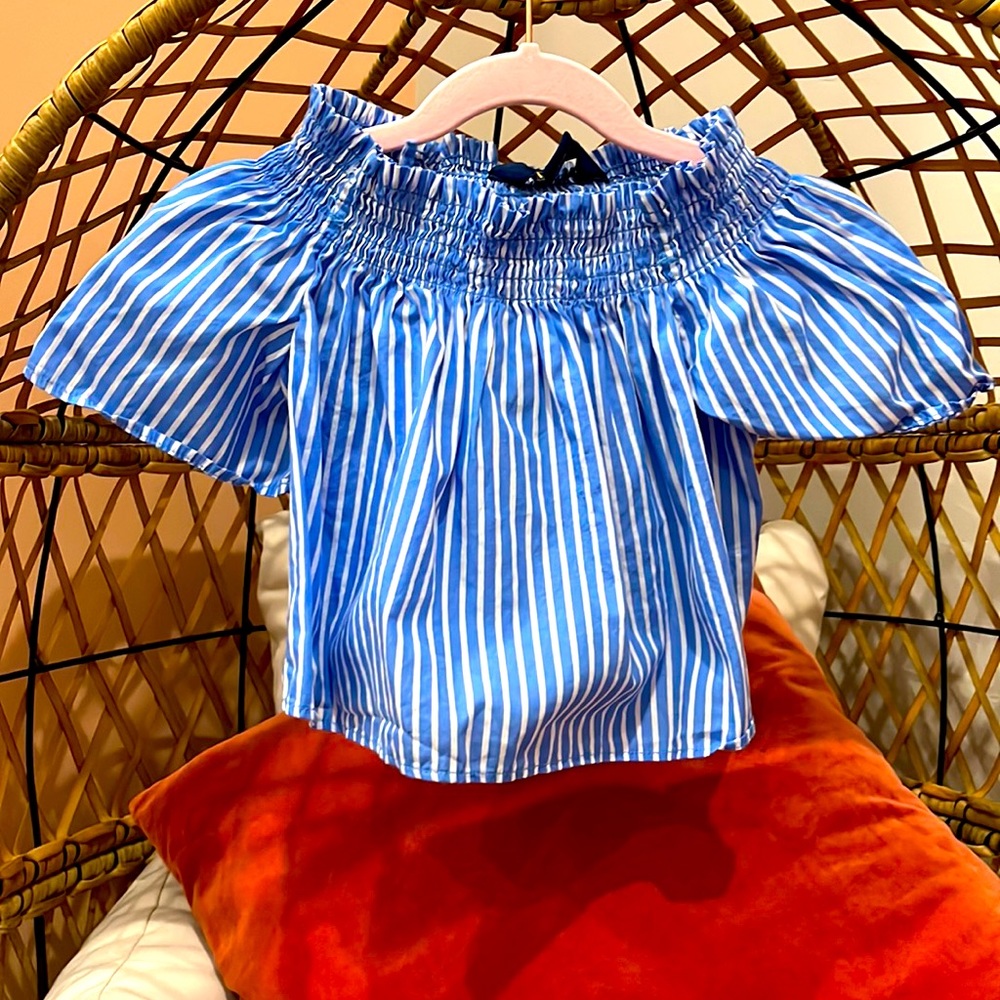 Girls- Polo Ralph Lauren off-shoulder Top- size 3